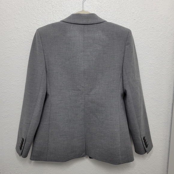 J Crew Madelyn blazer in four-season stretch CC289 Size 4 NWT Graphite - Picture 8 of 14